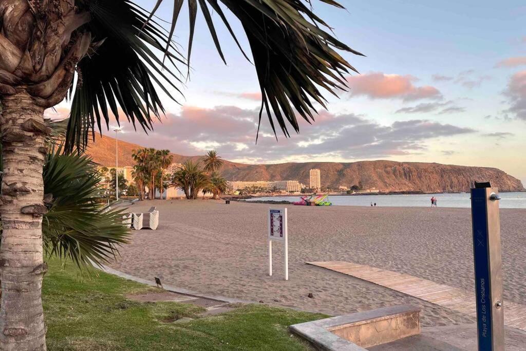 Estudio La Gavota, Vista Al Mar Лос Кристианос Экстерьер фото